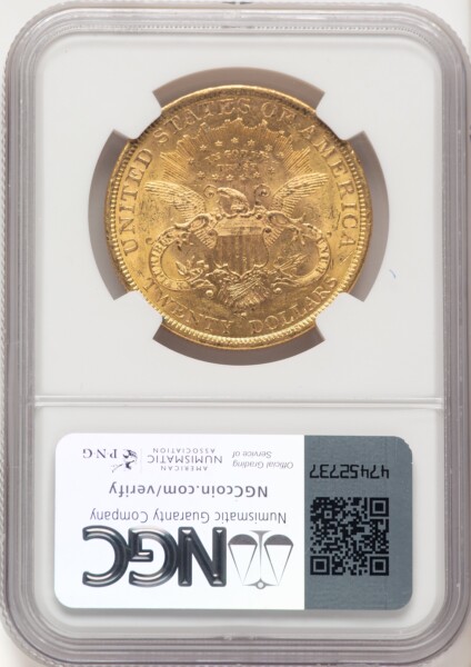1879-S $20 63 NGC