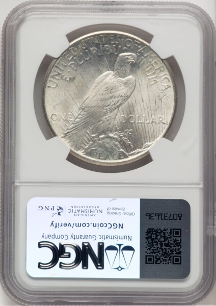 1925 S$1 NGC Plus 66 NGC