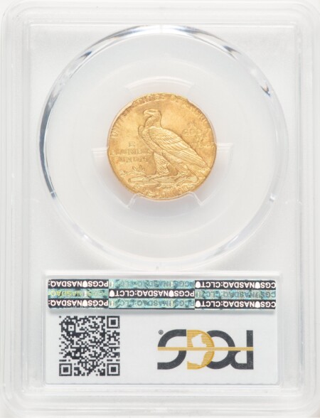 1910 $5 65 PCGS
