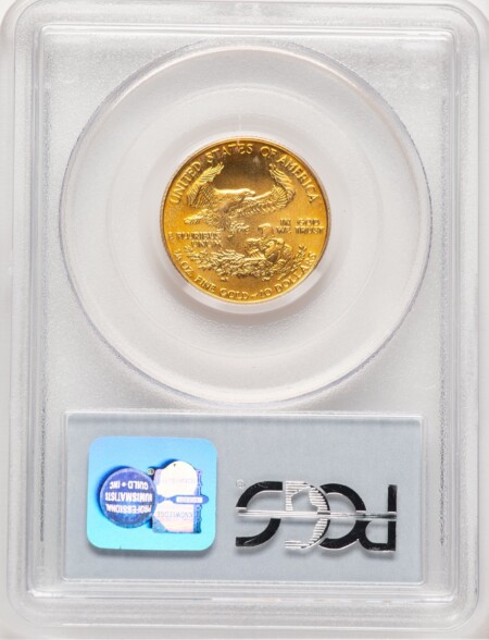 1989 Gold Eagle 1/4 oz Blue Label 69 PCGS