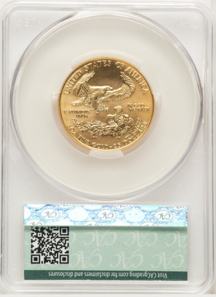 1994 Gold Eagle 1/2 oz Non Designation 69 CACG