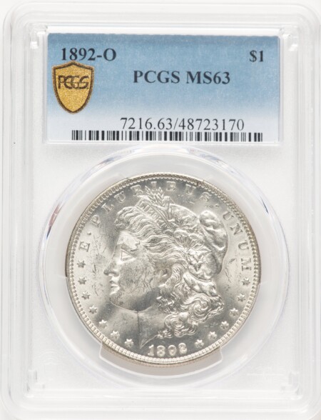 1892-O S$1 PCGS Secure 63 PCGS
