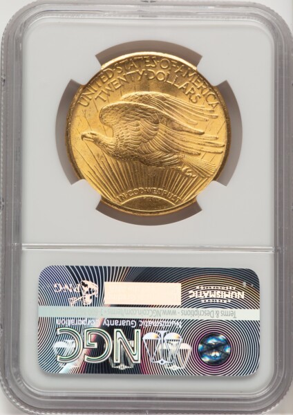1927 $20 NGC Plus 65 NGC