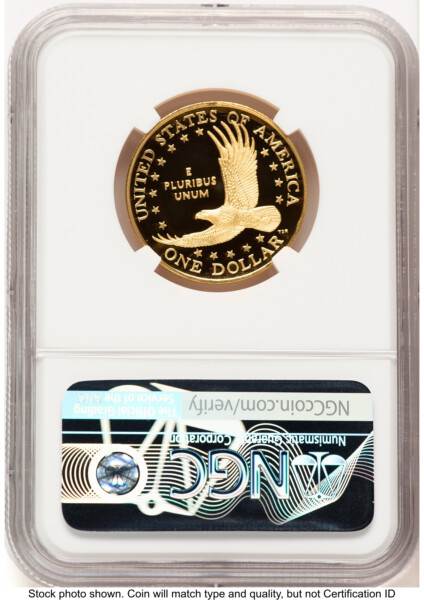 2025-W 1/2 oz Proof Gold Sacagawea 25th Anniversary FDI Native American Label 70 NGC