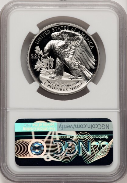 2021-W Palladium Eagle 1 oz, PR Ed Moy 70 NGC