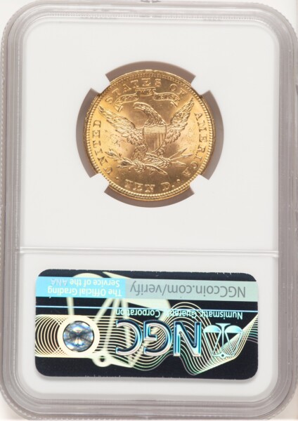 1901 $10 65 NGC