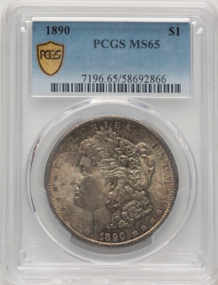 1890 S$1 PCGS Secure 65 PCGS