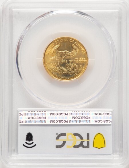 1994 Gold Eagle 1/4 oz Blue Gradient 69 PCGS