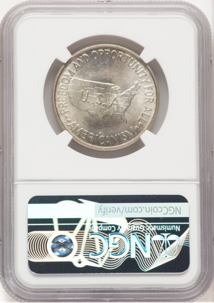 1952-D 50C Washington-Carver, MS 67 NGC