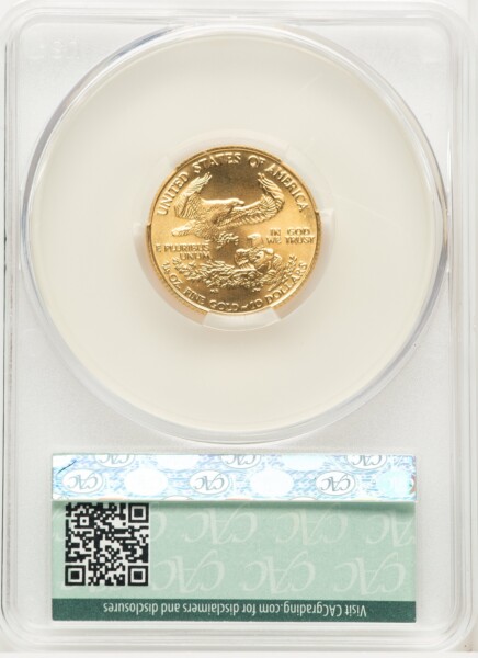 1988 Gold Eagle 1/4 oz Non Designation 69 CACG