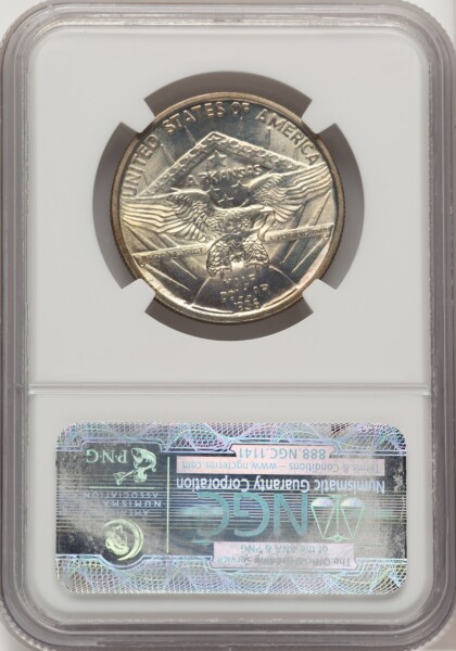1936 50C Arkansas, MS 67 NGC