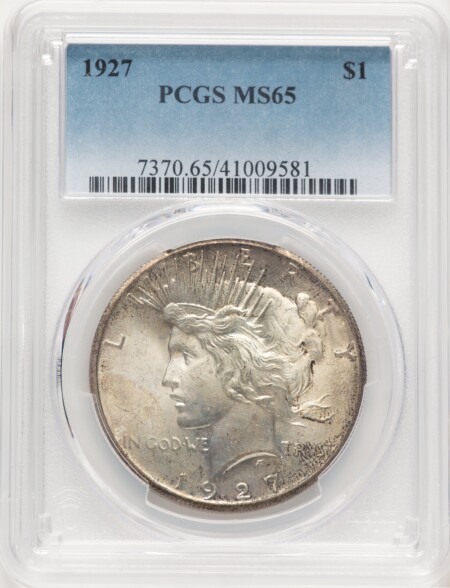 1927 S$1 65 PCGS