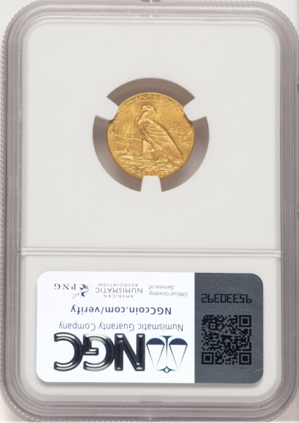 1911 $2 1/2 63 NGC