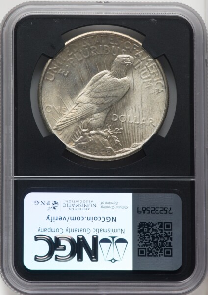 1925 S$1 Mike Castle Blk Core Franklin Series 67 NGC