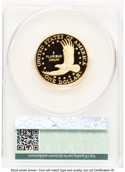 2025-W 1/2 oz Proof Gold Sacagawea 25th Anniversary First Day of Delivery Ron Drzewuki 70 CACG