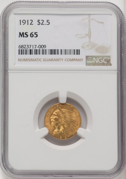 1912 $2 1/2 65 NGC