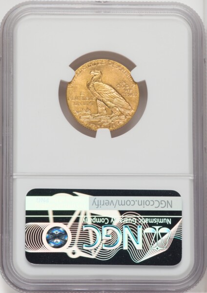1915 $5 64 NGC