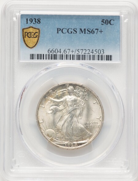 1938 50C PCGS Secure PCGS Plus 67 PCGS