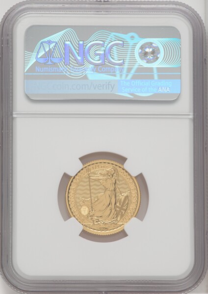 2023 G.B. G25 BRITANNIA-KC III OBVERSE 6TH COIN STRUCK 70 NGC