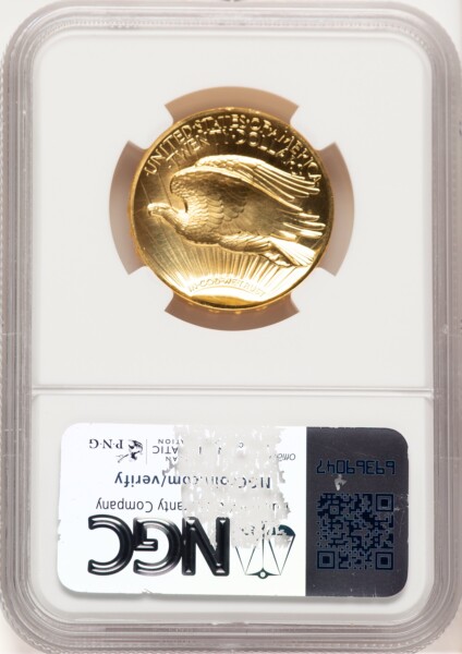 2009 G$20 Ultra High Relief Brown Label 70 NGC
