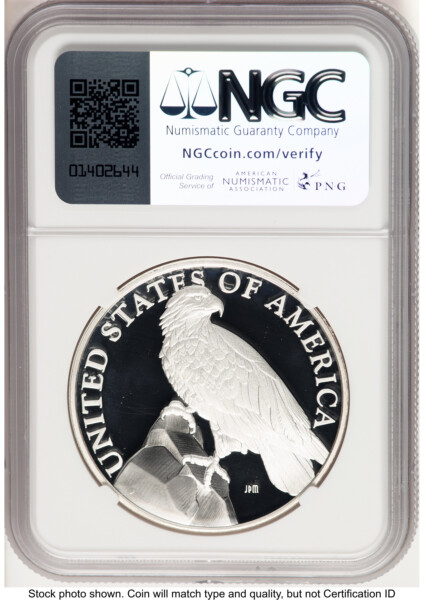 2023-P Silver American Liberty High Relief Medal ER Mike Castle 70 NGC