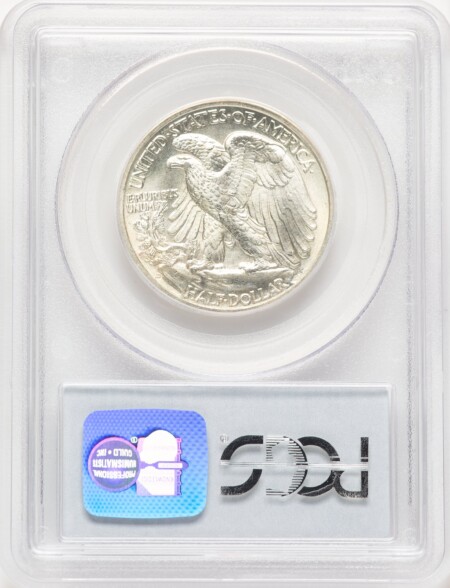 1939-D 50C, MS 67 PCGS