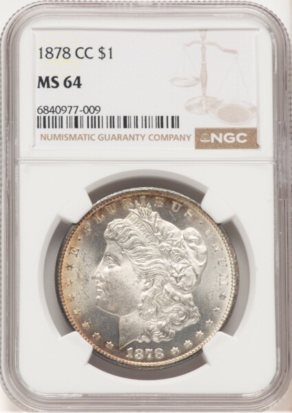 1878-CC S$1 64 NGC