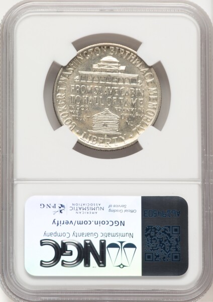 1947-S 50C Booker T. Washington, MS 67 NGC