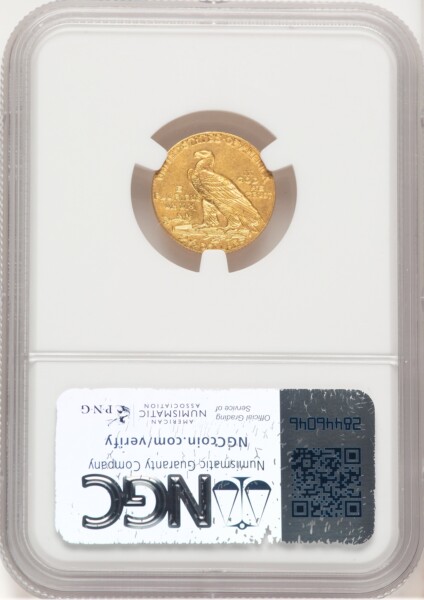 1911-D $2 1/2 61 NGC