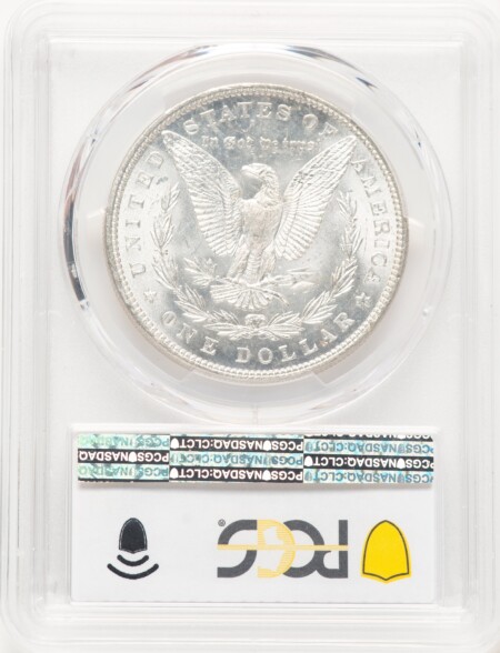 1881 S$1 PCGS Secure Blue Gradient 66 PCGS