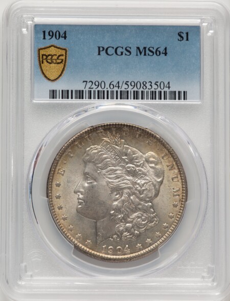 1904 S$1 PCGS Secure 64 PCGS