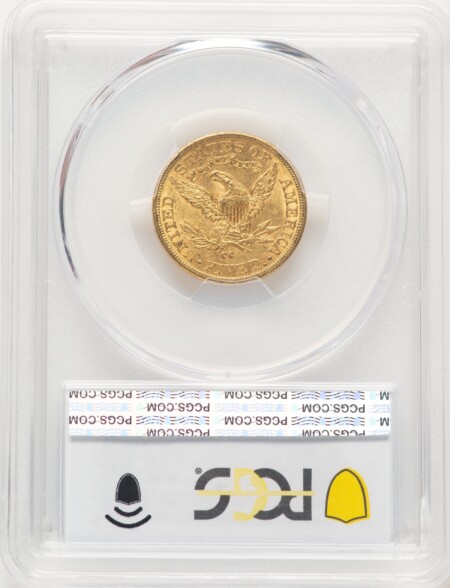 1893-CC $5 61 PCGS