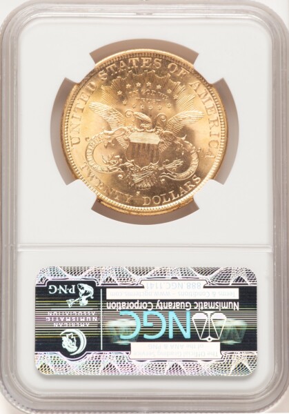 1884-S $20 66 NGC