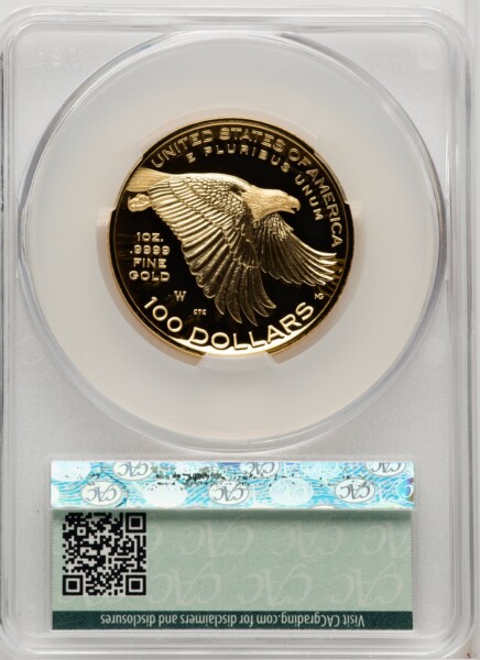 2017-W G$100 American Liberty High Relief, DC Magnum Opus 70 CACG