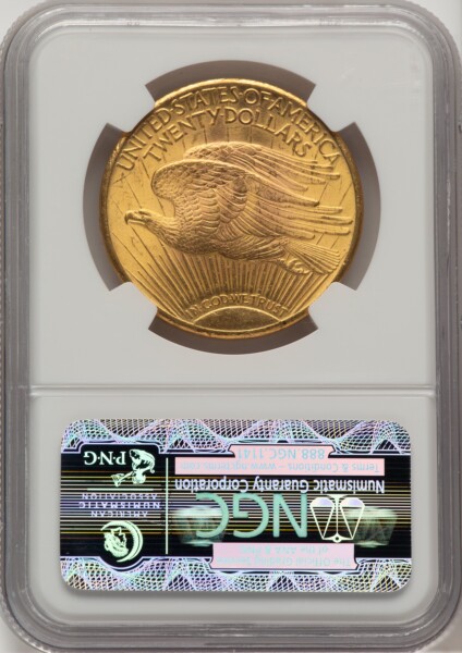 1927 $20 NGC Plus 65 NGC