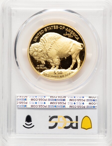 2017-W Proof Gold Buffalo 1 oz Blue Gradient 70 PCGS