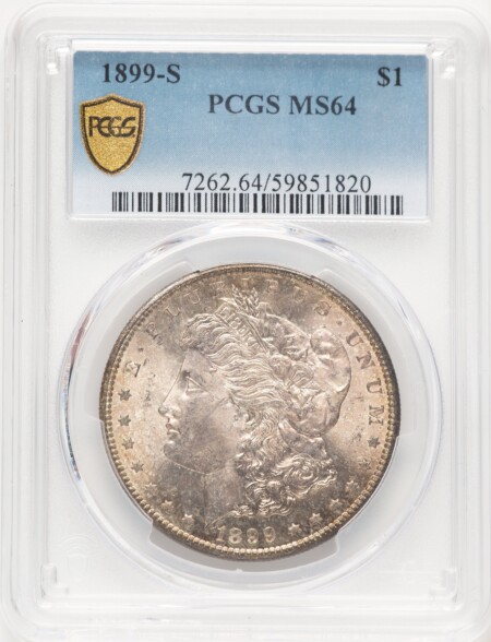 1899-S S$1 PCGS Secure 64 PCGS