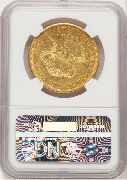 1850-O $20 55 NGC