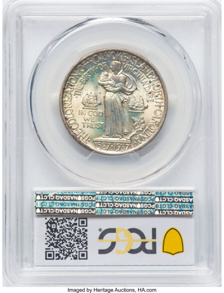 1937 50C Roanoke, MS CAC PCGS Secure PCGS Plus 67 PCGS