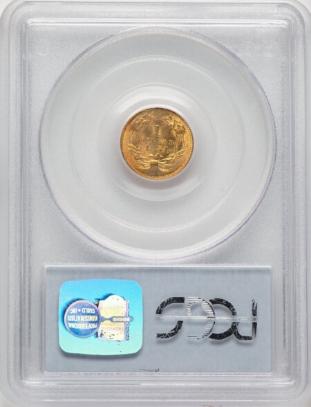1854 G$1 Type Two 63 PCGS