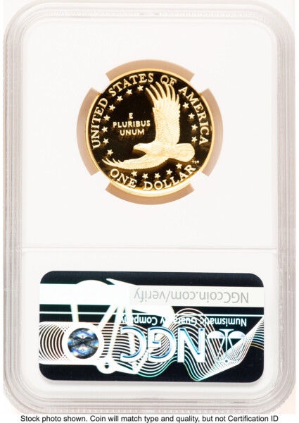 2025-W 1/2 oz Proof Gold Sacagawea 25th Anniversary FDI 1ST 70 NGC