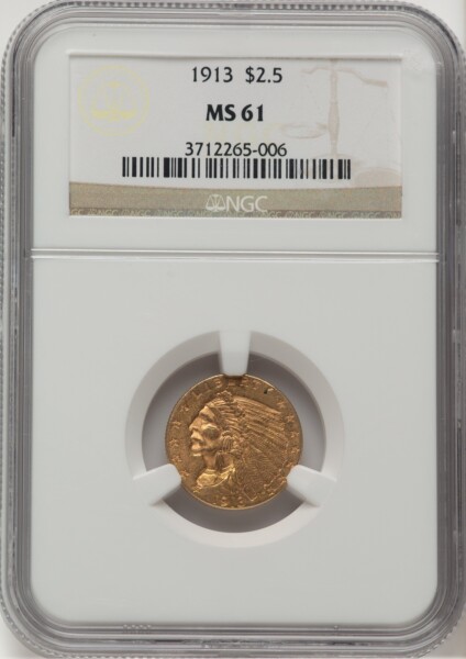 1913 $2 1/2 61 NGC