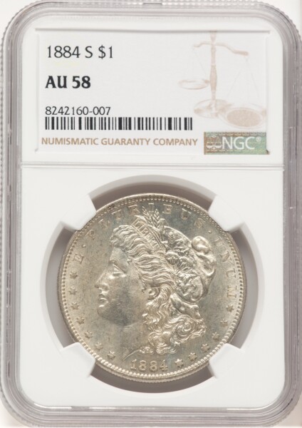 1884-S S$1 58 NGC