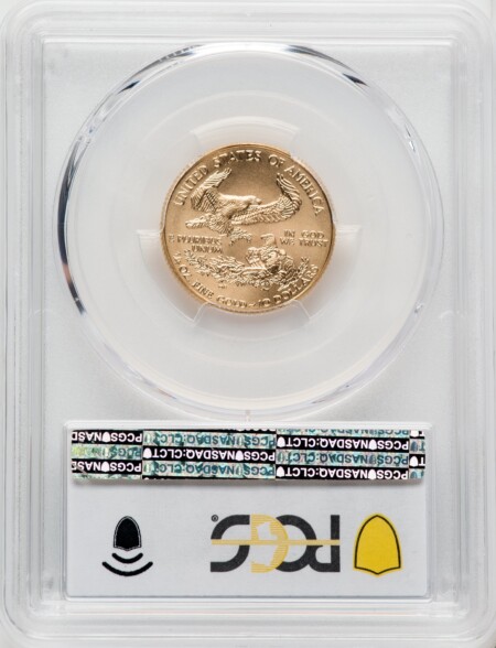 1997 $10 Quarter-Ounce Gold Eagle, MS 70 PCGS