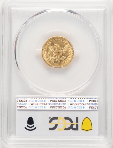 1854 $2 1/2 58 PCGS