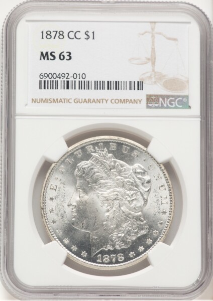 1878-CC S$1 63 NGC