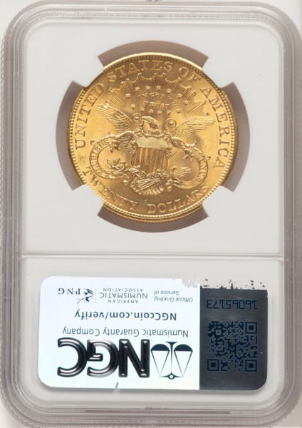 1904 $20 Liberty NGC Plus 65 NGC