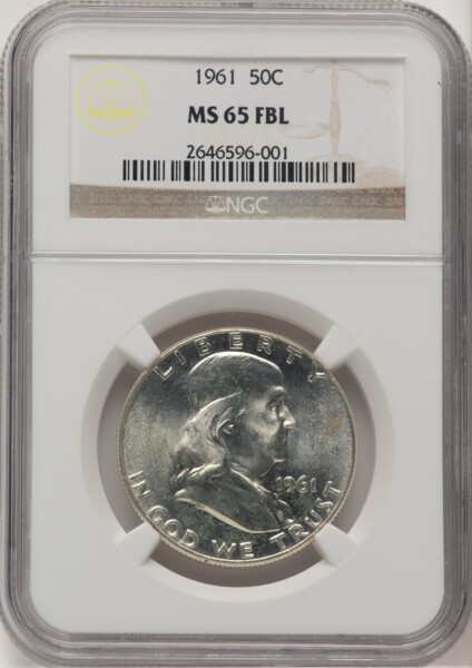 1961 50C, FL 65 NGC