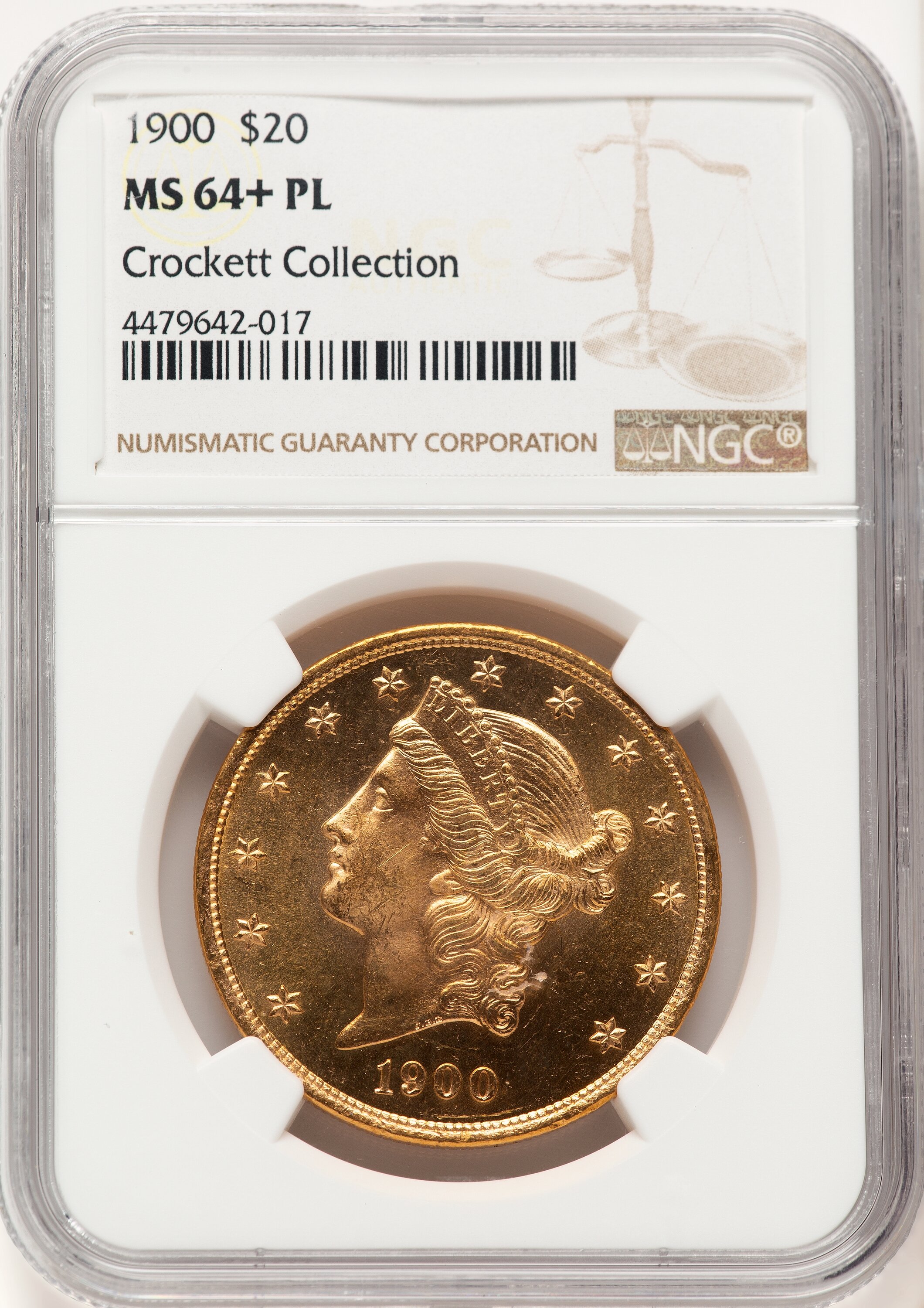 1900 $20, PL NGC Plus 64 NGC