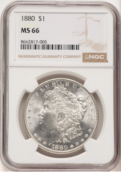 1880 S$1 66 NGC